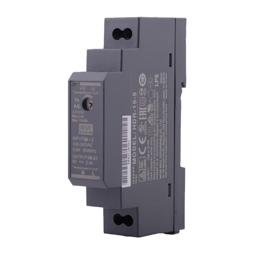 MEANWELL AC power supply HDR-15-5 unit