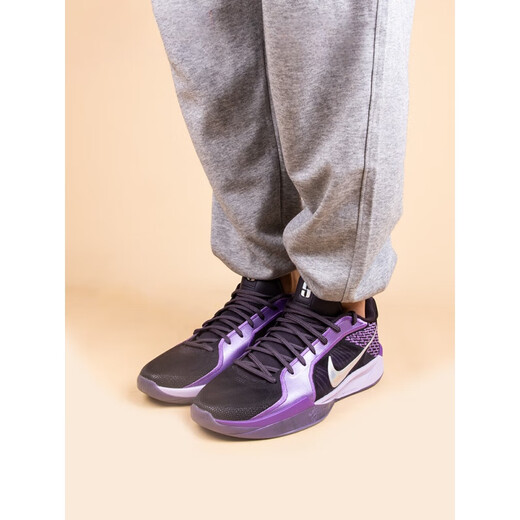 NIKE GOLFSabrina 2 紫黑 低帮耐磨防滑实战篮球鞋FZ1517-500 FZ1517-001黑色 42
