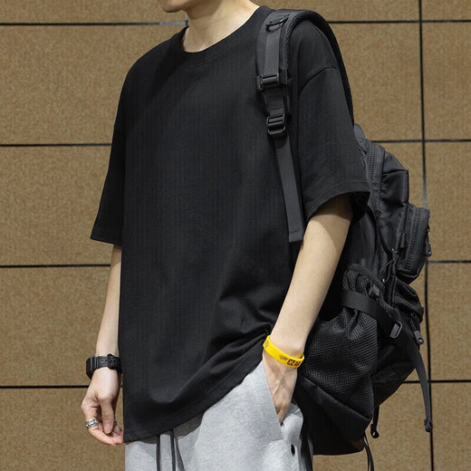 Adidas short-sleeved men's clothing, new summer outdoor fitness breathable sportswear, fashionable and trendy round neck casual clothing T-shirt IC9793 2XL