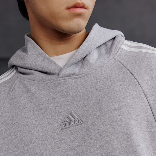 
Adidas [Jinlang Sports] Couple sports and casual loose long-sleeved hooded sweatshirt pullover JI6636 JI6636 L