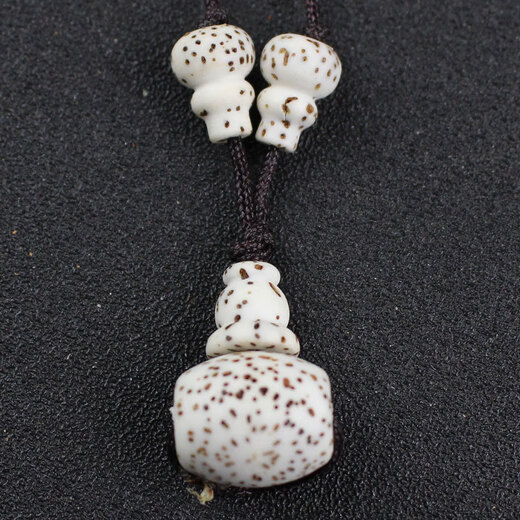 MUSIYU Xingyue Bodhi seed accessories three-way pagoda set small gourd DIY Buddha beads Bodhi bracelet accessories Xingyue 10*12MM three-way pagoda set B07-102