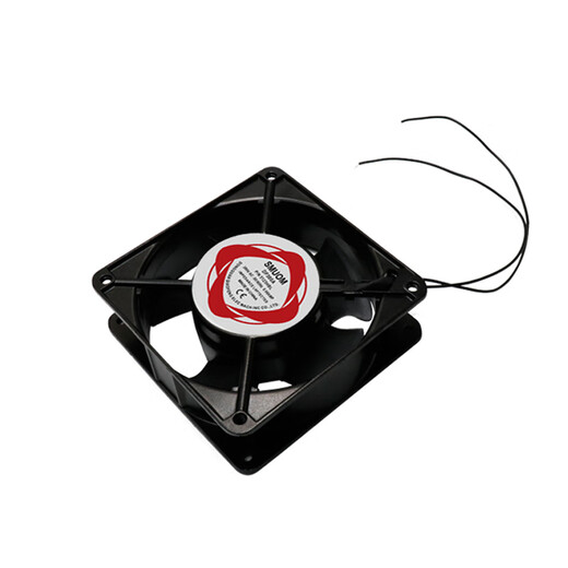Heat dissipation fan 12cm 12038 DP200A KTV cabinet 220v Silent distribution cabinet solder exhaust fan Fan*1 iron net 220v