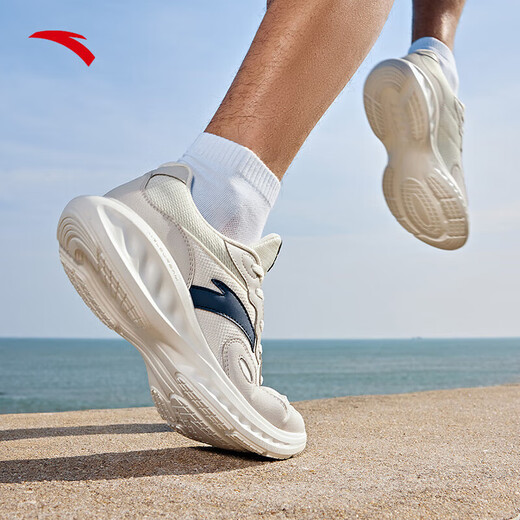 Anta -Männerschuhe Nebel Sportschuhe Herren Sommerleder -Netz atmungsaktiv