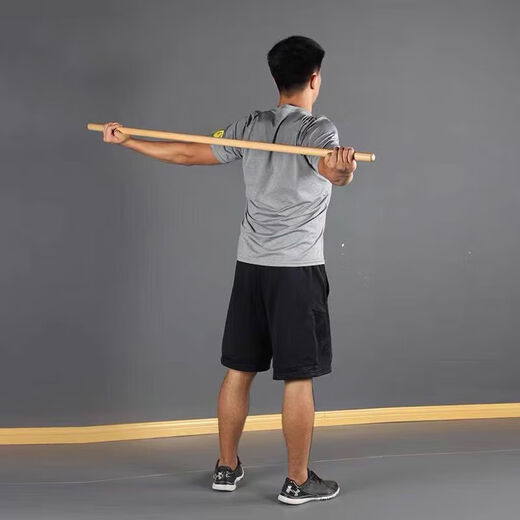 Pilates material assessment spine rehabilitation wooden body stick 1.2m thick 2.3cm paulownia long 90cm