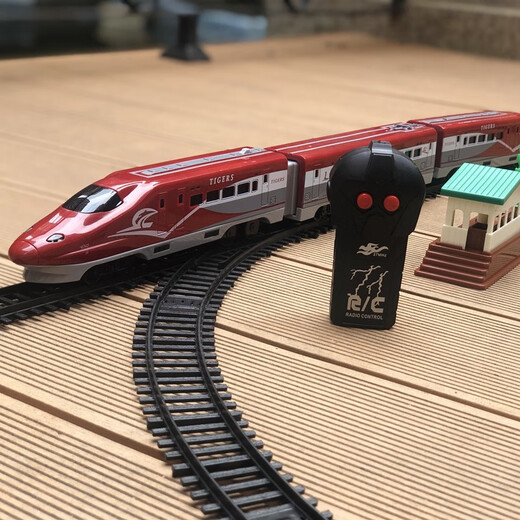 AOLE Remote Control Train Harmony El tren eléctrico de alta velocidad Simulada de niños