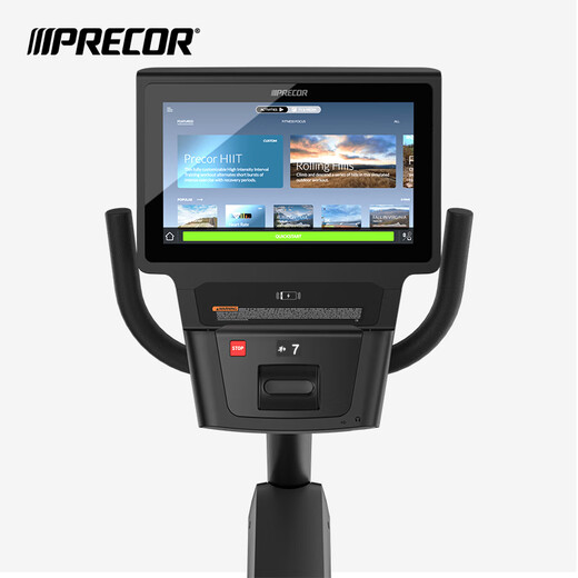 PRECOR exercise bike RBK885 indoor home luxury magnetically controlled horizontal exercise bike smart touch screen original imported black