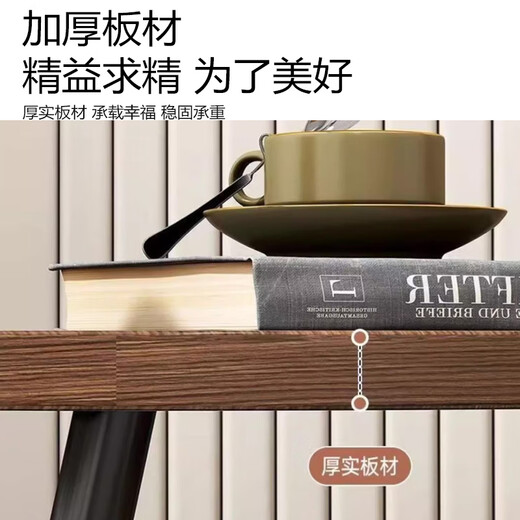 Jingcai Couchtisch Seitentisch Sofa Seitenrundtisch kleiner Tisch Doppelschicht Speicher Tee Tisch JCJ18 Weiße Doppelschicht