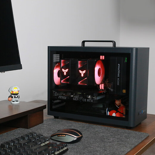 AMD R5 5600/RX7650GRE/6500XT mini host ITX complete portable DIY computer assembly machine desktop mini office desktop AI PC computer configuration nine丨R5 9600X/RTX5060