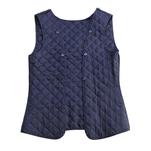 Chenfu thickened quilted suit jacket, feminine business professional suit, formal commuter workwear, winter work clothes (quilted) black jacket single piece XL recommended 110-120Jin Jin equals 0.5 kg