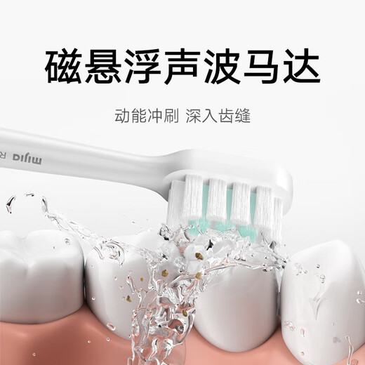 Mijia Xiaomi Electric Toothbrush T200C Adult/Student Double Brush Head Portable Gum Protection Set Couple Model Recommended Valentine's Day Gift Pink