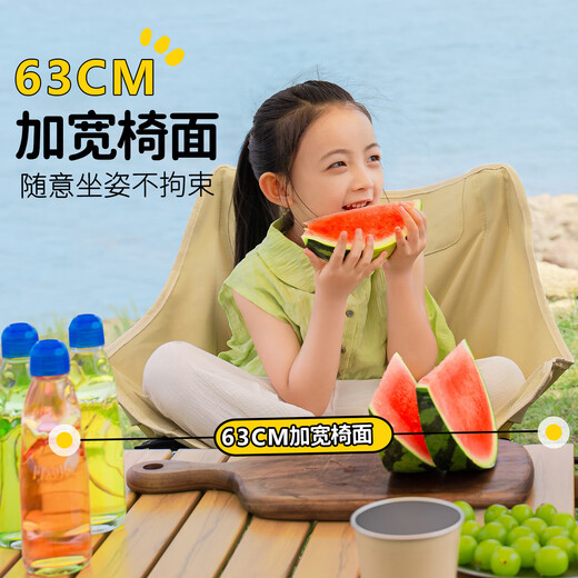 
gosoo outdoor folding chair camping chair moon chair portable beach chair with backrest fishing chair picnic chair sketch chair