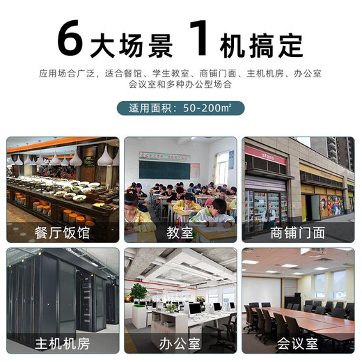 Berber card fan coil unit with air outlet from all sides, ceiling suspended ceiling embedded heating and cooling engineering air conditioner for commercial use Detailed parameters luxury type