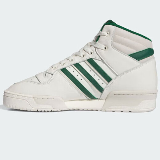 阿迪达斯 （adidas）三叶草男鞋女鞋2025新款夏季高帮板鞋防风保暖加厚休闲鞋运动鞋 ID6211白绿 39