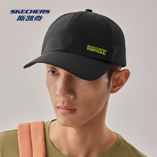 Skecher 2025 summer sports hat men and women fashion trendy personalized baseball cap hard top curved veil