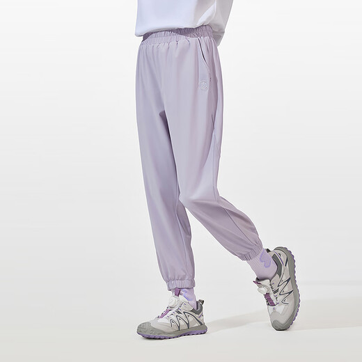 BOSIDENG 25 new summer sun protection trousers for boys and girls UPF100+ sports cool trousers T250925100 lavender purple 6001 120 /53