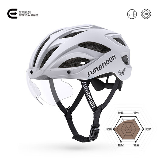 Sunrimoon Sen Ruimeng x Daniel Wu Mountain Road Bike 3D Cycling Helm Farbwechsel Magnetische Brille WT-079