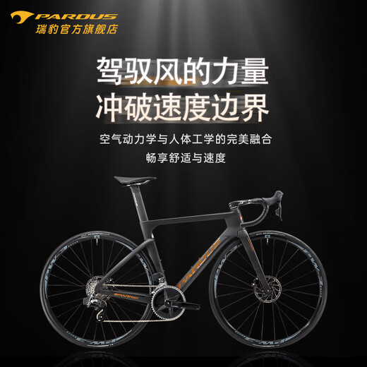 PARDUS瑞豹SPARK RS速联电变7170公路车破风气动碳纤维一体把油碟自行车 珍珠白银 M（适合身高174-182CM） 禧玛诺SHIMANO 105 Di2