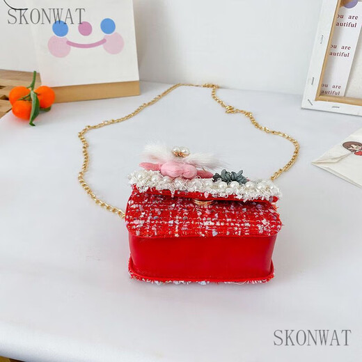 Skonwat nuevo bolso de princesa de moda Internet Celebración pequeña Mini versátil Crossbody Bols