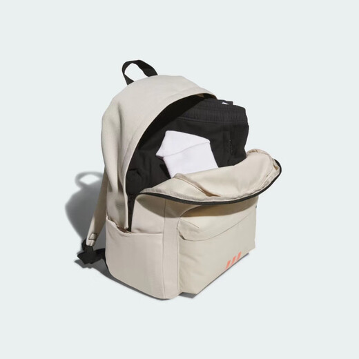 Adidas Mochila estudiante escolar mochila Big Sand Pink Alumina Brown JF0674JN9631 Negro gris IR9757 Tamaño mediano (tamaño M)