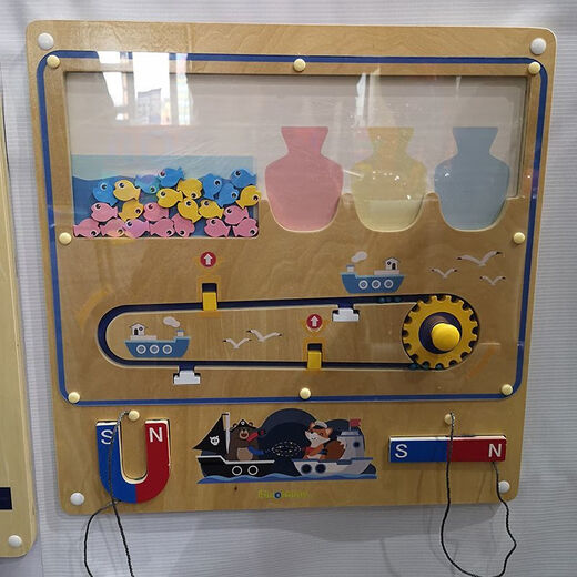 Hongtong Kindergarten Wall Corridor Decoración del juego de la educación temprana Montessori Enseñanza Ayudas Operación de pared de la pared cognitiva