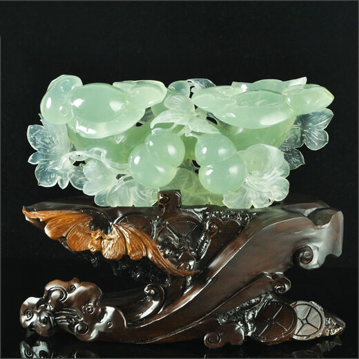 
Fes Platinum Jade Ruyi Ornament Opening Gift Living Room Office Xiuyu Natural Jade Jade Jade Jade Jade Jade Jade Jade Jade Jade Jade Carvings Send Friends Housewarming F687 Happy Events