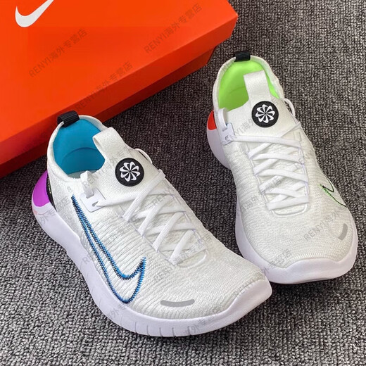 Nike Nike () Freern Barefoot Ligero Cuschioning Sports Running Zapatos FBDX Funcionario oficial Auténtico FB1276-002 Hombres en blanco y negro siguen y recolectan 40