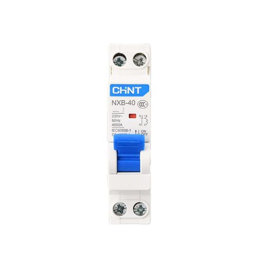 Chint air switch 1P+N C20A NXB-40 series small household miniature circuit breaker air switch NXB-40-1P+N-C20-4.5kA