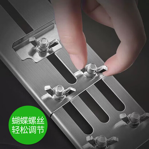New thickened stainless steel sharpening rack, adjustable sink fixed bracket, whetstone base, sharpening artifact, main picture
