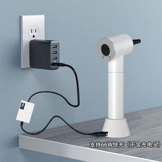 Youmei Rechargeable Wireless Hair Dryer for Student Dormitory USB Portable Hair Dryer Lithium Battery High Power Model Unplugged for Hair Drying Constant Temperature Foldable Valentine's Day Gift Standard Configuration General Charge