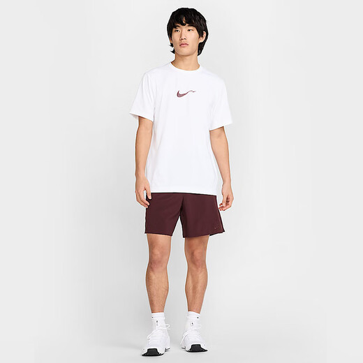 耐克（NIKE）2025春男时尚舒适透气休闲运动短袖T恤运动服 HV4882-100 HV4882-100 M
