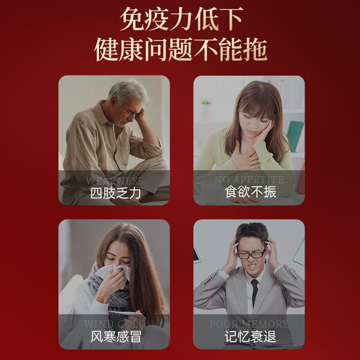 Tongrentang Ganoderma lucidum spore oil spore oil enhancement immunity Ganoderma lucidum spore powder gift box for gifts for elders Ganoderma lucidum triterpenes snake year limited [light luxury gift box] 6 bottles + gift spore powder