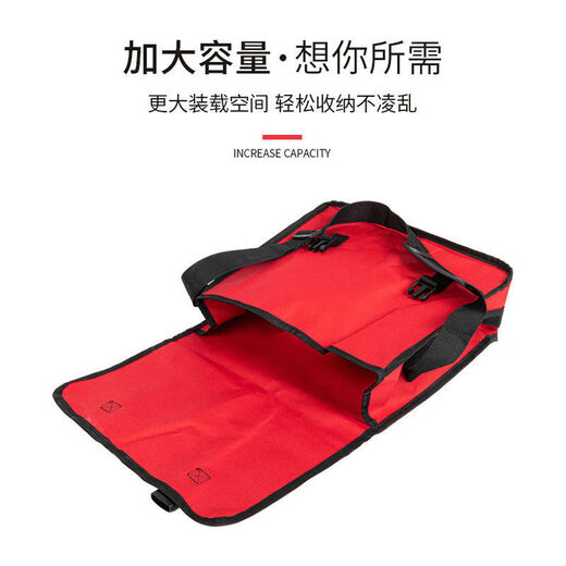 Dongcheng canvas bag battery pack original Dongcheng rechargeable lithium battery wrench tool bag hanging bag waist bag Oxford cloth portable Dayi original backpack shoulder bag