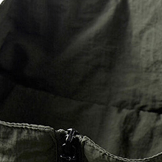 Western Camel (VANCAMEL) Jacket Men's Spring and Autumn Outdoor Sports Stand-up Collar Top Loose Long-Sleeved Jacket Khaki L