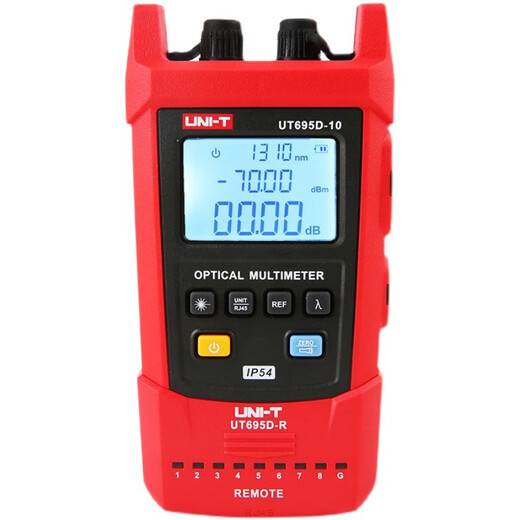 UT693DUT695D-10 Handheld Optical Power Messer Faser Tester optischer Zerfallstest optische Ein ON-OFF UT693d Offizielle Standardkonfiguration