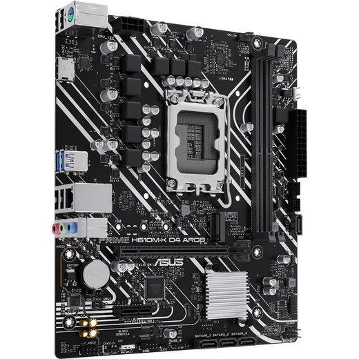Intel 12th Generation Core CPU ASUS 600 Motherboard CPU Set Board U Set Asus Prime H610M-K D4 Argb i3-12100F Box