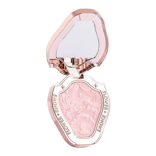 Flower Knows Serie Unicornio Rubor en Relieve Día del Maestro Regalo del Festival del Medio Otoño Día de la Madre Regalo práctico para mamá, suegra y ancianos Flower Knows Blush 01# Snow Frost Pearl