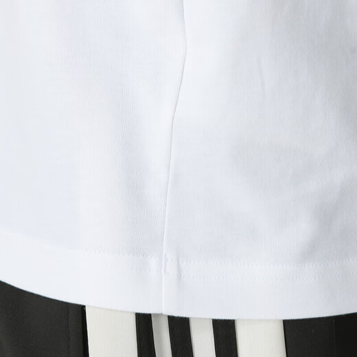 阿迪达斯 （adidas）三叶草长袖T恤男装2025夏季新款运动服圆领宽松时尚休闲套头衫 IA4879白色 XS
