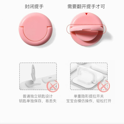 Li Shen socket protective cover safety child protection cover baby anti-electric shock power supply protective cover plug plug socket safety plug white 12 pcs 2 holes 3 holes 6 pcs each