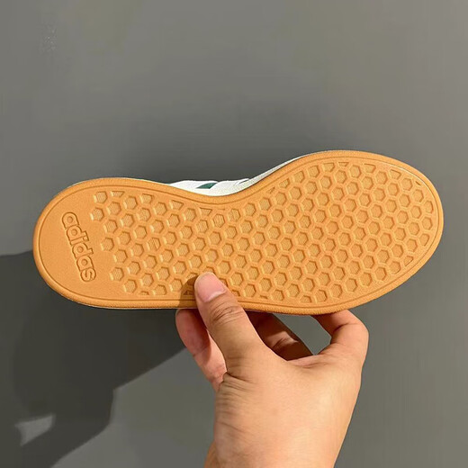 
Adidas official website official casual shoes men's shoes women's shoes 25 spring new sports shoes Grand Court low-top shoes IH6187 green overcoat upper 36