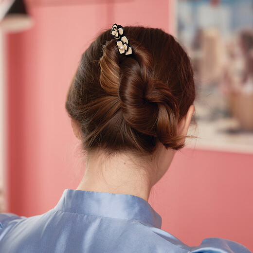 ALEXANDRE DE PARIS minimalist camellia series hairpins, Chinese style hairpins, high-end hairpins for girlfriends as gifts