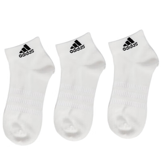 
Adidas official website official men's socks women's socks spring training fitness sports socks casual breathable towel bottom short socks DZ9435/white/three pairs L-suggestions S-suggestions sizes 35-38