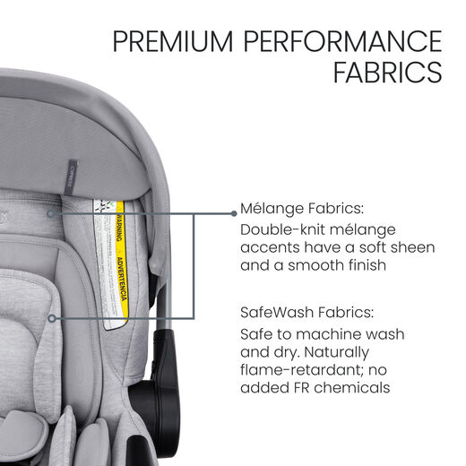 BRITAX infant rear-facing safety seat 0-13.6kg 3-stage adjustment, comfort and protection