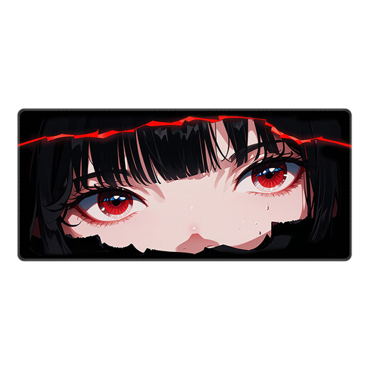 Gato de tres colores Beautiful Girl Mouse Pad, almohadilla de escritorio de computadora súper grande de la computadora 2D, el escritorio especial de los deportes electrónicos más 13803 Daze 60 cm x 30 cm x 2 mm