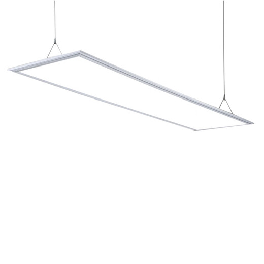 XMSJED flat chandelier 8080 office chandelier writing office building commercial lighting strip panel chandelier 30*12048 tile neutral light hanging shot one
