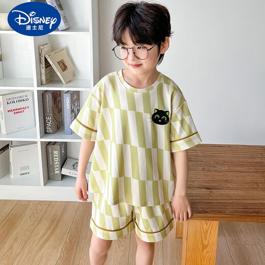 
Disney boys pajamas children's summer pure cotton short-sleeved shorts thin 2025 new boys summer home clothing set TMZ2023079 short-sleeved (UP3.0 cloud-sensing pure cotton) 170 cm Recommended 160-170cm13-15 years old