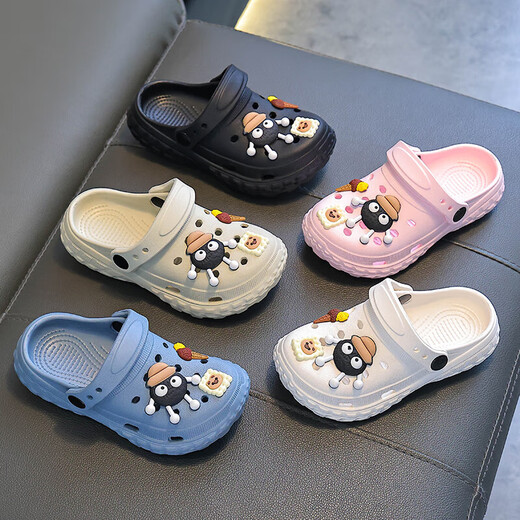 Kinderlochschuhe für Jungen und Mädchen im Sommer-, Rutsch-, Schlank-, Schlank- und Atmungs-, Eltern-Kind- und Kinderstrandsandalen, Khaki (verbesserte Version von umweltfreundlichem Material) 12 Größe 34/35 (Schuhlänge 22 cm, geeignet für Fußlänge 21 geeignet