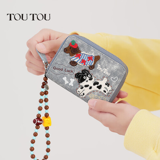toutou wallet's wallet anniversaire chinois-Valentin de la Saint-Valentin pour copine portefeuille caricaturé cowboy dckekhund chien