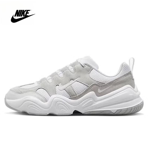 NIKETechHera男女老爹鞋低帮运动休闲鞋DR9761-100600官方旗舰 女款白灰 DR9761-100 36