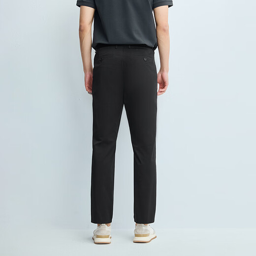 
Hailan Home (HLA) casual pants for men's light business classic series micro-stretch pants for men 25 spring and summer black 64 HKCAW1J033A 34 175/88A Recommended 143~150Jin [Jin equals 0.5 kg]