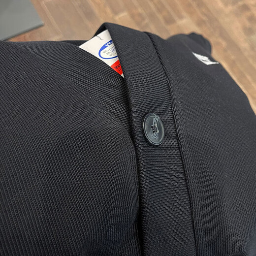 Nike (NIKE) jacket for men 2025 autumn new fashion V-neck knitted sweater casual windproof jacket sportswear FN3899-010 S